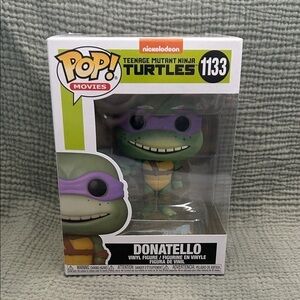 Funko POP nickelodian Teenage Mutant Ninja Turtles Donatello 1133 NEW